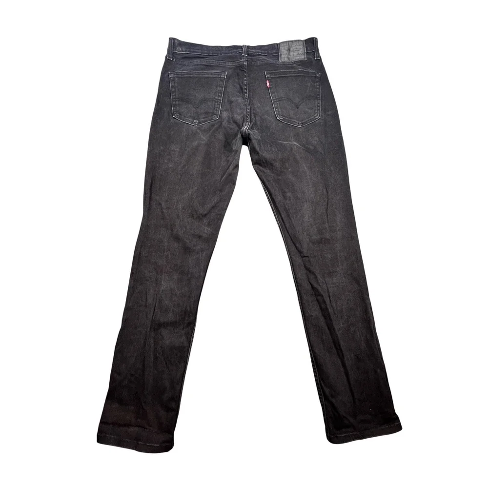 Levi's Black 511 Slim Fit WaterLess Straight Leg Jeans Mens Size 34x32
